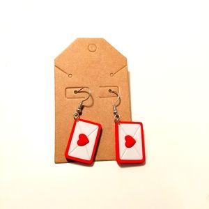 Valentine's Love Letter Earrings